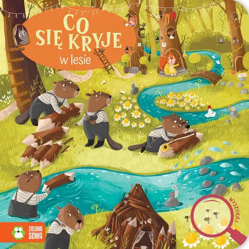 Okładka: Co się kryje w lesie