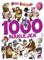 Okładka: Masza i Niedźwiedź. 1000 naklejek 2