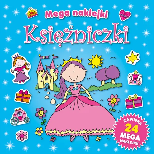 Okładka: KSIĘŻNICZKI Mega Naklejki