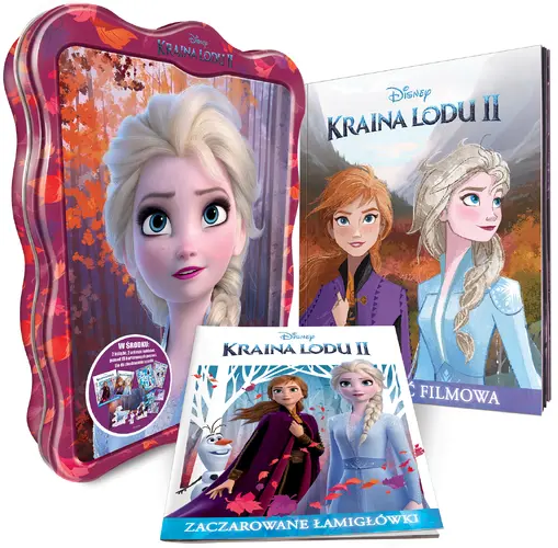 Okładka: Puszka prezentowa Kraina Lodu 2