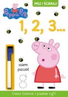 Okładka: Świnka Peppa. Pisz i ścieraj