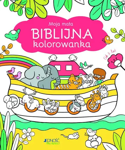Okładka: Moja mała biblijna kolorowanka