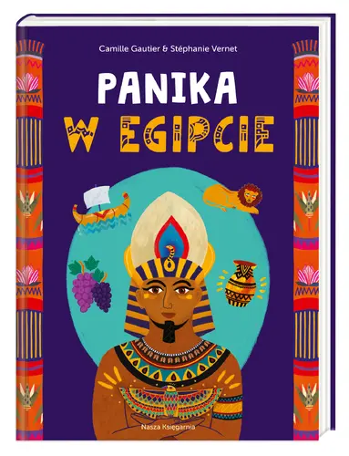 Okładka: Panika w Egipcie
