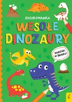 Okładka: Wszystko o dinozaurach. Wesołe dinozaury