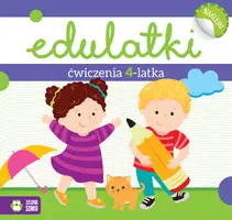 Okładka: Edulatki. Ćwiczenia 4-latka