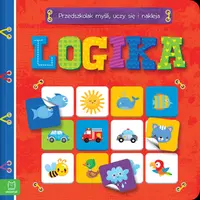 Okładka: Logika. Przedszkolak myśli, uczy się i nakleja