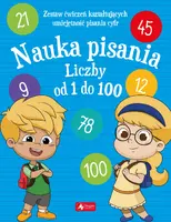 Okładka: Nauka pisania. Liczby od 1 do 100