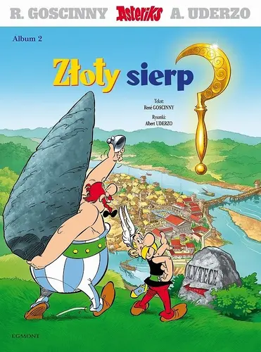 Okładka: Asteriks. Złoty sierp. Tom 2