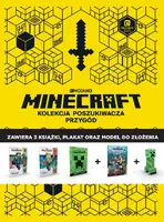 Okładka: Minecraft. Kolekcja poszukiwacza przygód