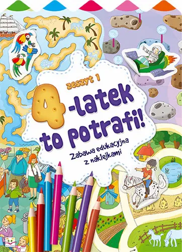 Okładka: 4-latek to potrafi, część 1