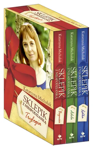 Okładka: Sklepik z Niespodzianką. Trylogia