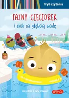 Okładka: Fajny Cieciorek i skok na głęboką wodę. Tryb czytania. Smaczna Banda i emocje