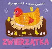 Okładka: Wyszywanki-Zgadywanki. Zwierzątka