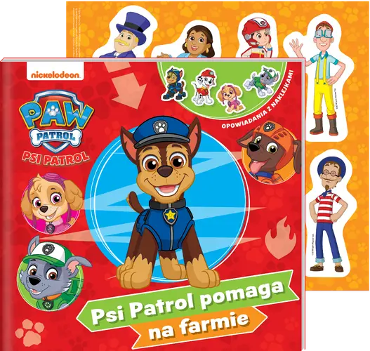 Okładka: Psi Patrol. Opowiadania z naklejkami cz. 11