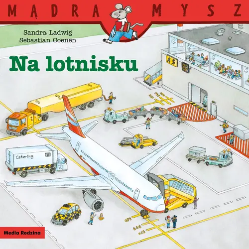 Okładka: Mądra Mysz. Na lotnisku