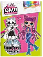 Okładka: L.O.L. Surprise! Dodaj kolorów. Piruety i balety