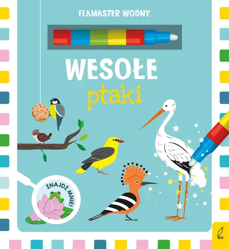 Okładka: Flamaster wodny. Wesołe ptaki