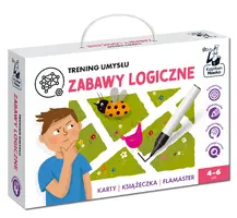 Okładka: Trening umysłu. Zabawy logiczne. Kapitan Nauka