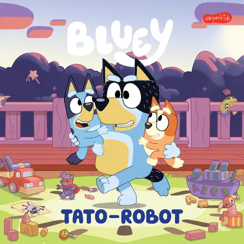 Okładka: Bluey. Tato-robot. Moja czytanka