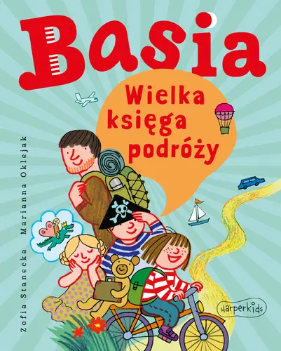 Okładka: Basia. Wielka księga podróży