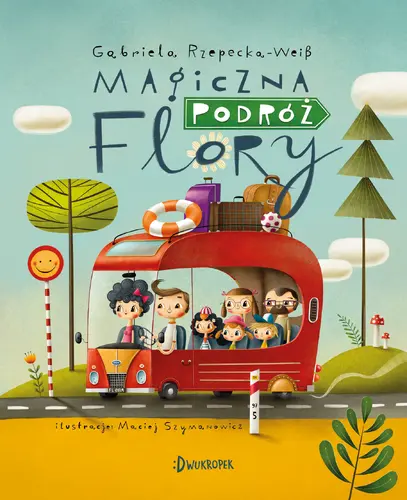 Okładka: Magiczna podróż Flory