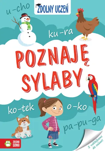 Okładka: Zdolny uczeń. Poznaję sylaby