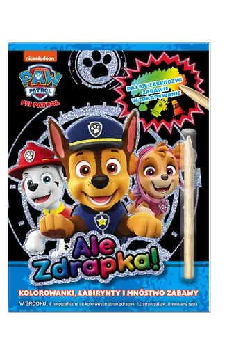 Okładka: Psi Patrol Ale zdrapka! cz. 4