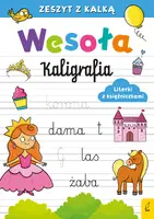 Okładka: Wesoła kaligrafia. Literki z księżniczkami