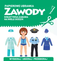 Okładka: Papierowe ubranka. Zawody