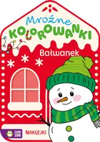 Okładka: Mroźne kolorowanki. Bałwanek