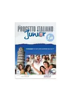 Okładka: Progetto Italiano Junior 1a. Podręcznik do języka włoskiego, klasa 7, szkoła podstawowa. MEN