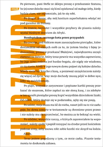 Okładka: Rozdeptałem czarnego kota przez przypadek