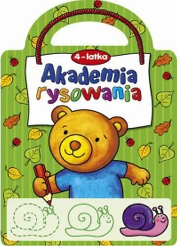 Okładka: Akademia rysowania 4-latka
