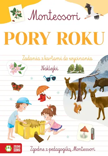 Okładka: Zeszyt Montessori. Pory roku