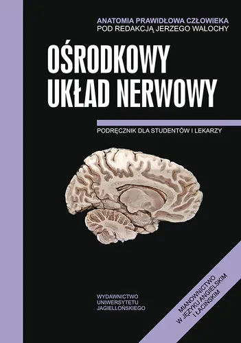 Okładka: Anatomia prawidłowa człowieka. Ośrodkowy układ nerwowy
