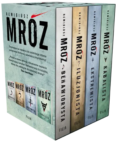 Okładka: Pakiet: Behawiorysta / Iluzjonista / Ekstremista / Kabalista