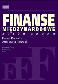 Okładka: Finanse międzynarodowe zbiór zadań