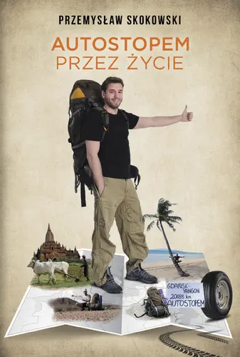 Okładka: Autostopem przez życie