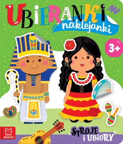 Okładka: Ubieranki naklejanki. Stroje i ubiory