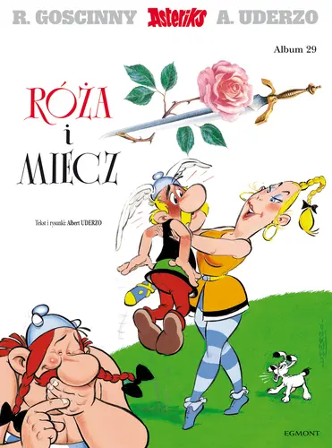 Okładka: Asteriks. Róża i miecz. Tom 29