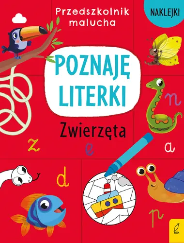 Okładka: Przedszkolnik malucha. Poznaję literki. Zwierzęta