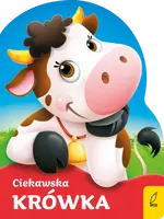 Okładka: Ciekawska krówka. Wykrojnik
