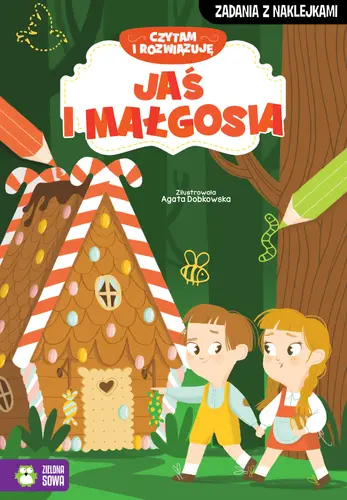 Okładka: Czytam i rozwiązuję. Jaś i Małgosia