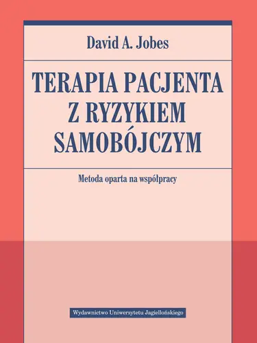 Okładka: Terapia pacjenta z ryzykiem samobójczym