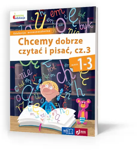 Okładka: Chcemy dobrze czytać i pisać kl.1-3 cz.3
