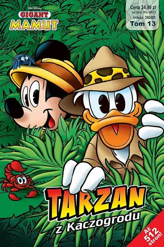 Okładka: Tarzan z Kaczogrodu