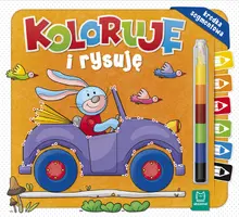 Okładka: Koloruję i rysuję. Kredka segmentowa