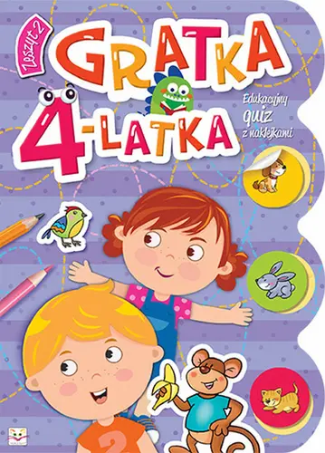 Okładka: Gratka 4-latka, zeszyt 2