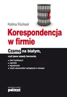 Okładka: Korespondencja w firmie