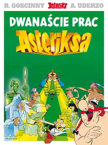 Okładka: Dwanaście prac Asteriksa.
